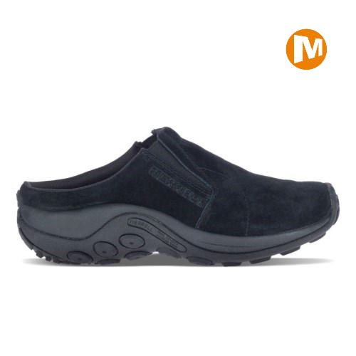 Merrell Jungle Womens Clogs Black UK.JHWD